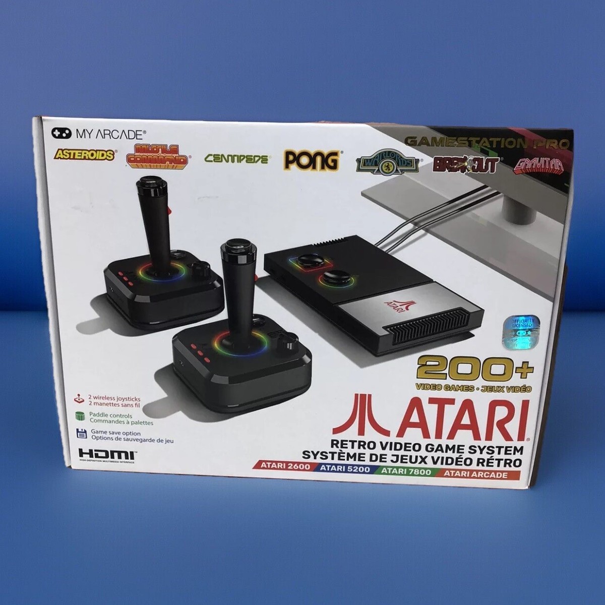 My Arcade Atari Game Station Pro: Video Game Console with