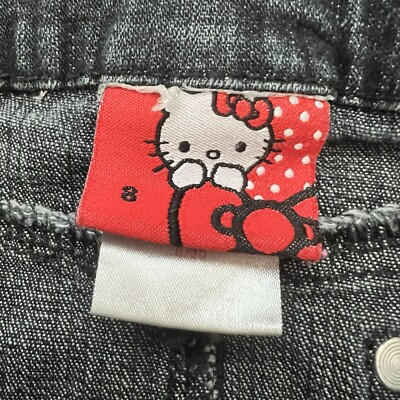 【新品】希少JUVENILE DELINQUENT HELLO KITTYデニム Juvenile Delinquent x Hello Kitty Men's Denim Jeans Pants