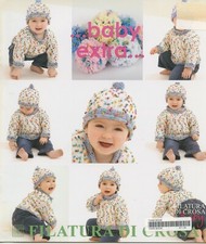 Filatura di Crosa Knitting Pattern Book - Baby Extra - 5 Designs - 6 - 24 months