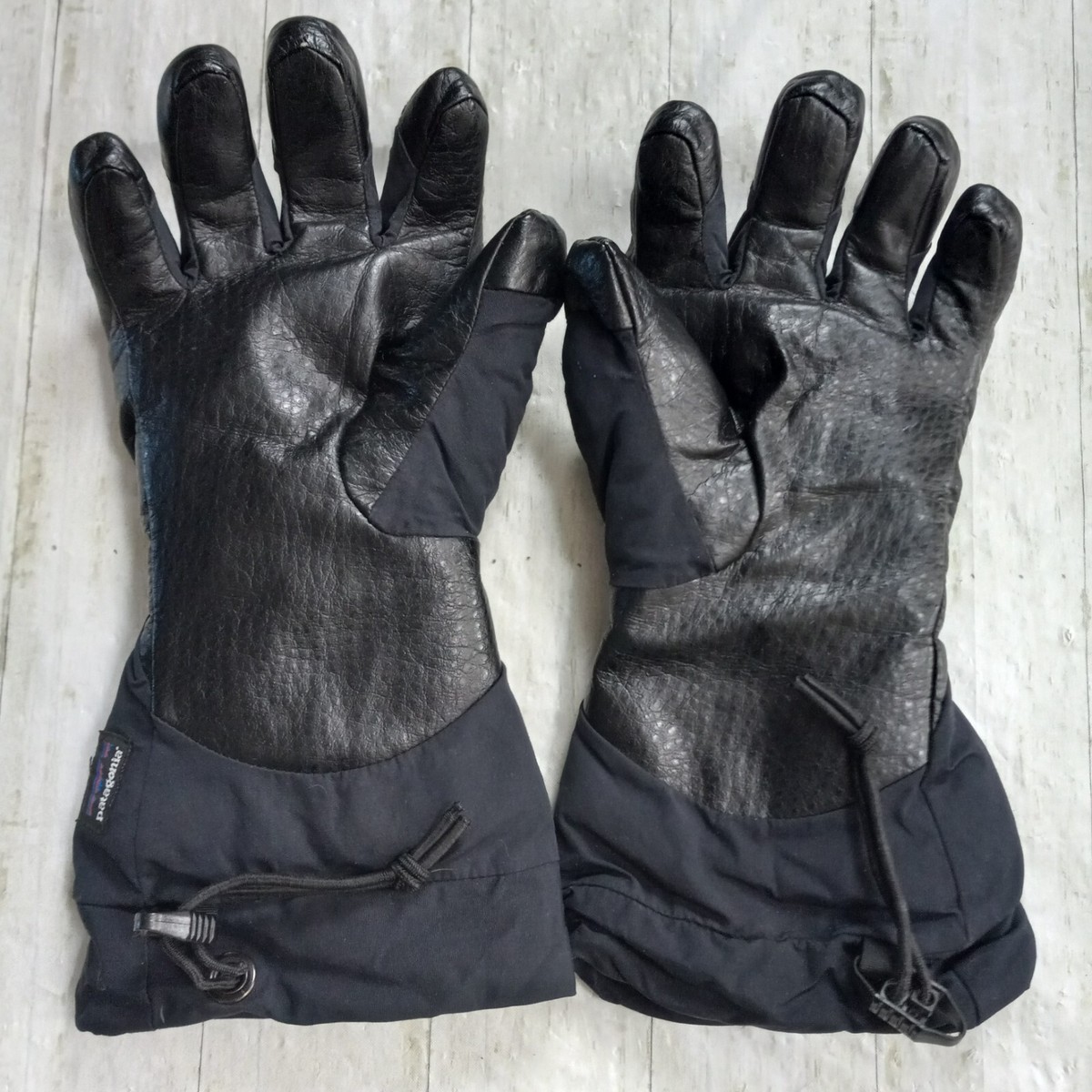 Patagonia Vintage Ski Snowboard Mountaineer Gloves Removable Liner