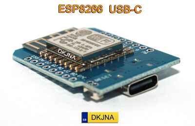 D1 Mini ESP8266 USB-C NodeMCU ESP WiFi IoT Entwicklungsboard Wemos Geek Geschenk