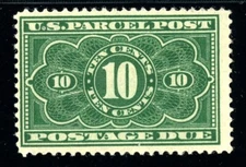 Scott JQ4 OG MNH FVF US 1913 Parcel Post Due SCV $350