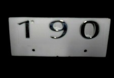 Genuine MG ZT-ZTT 2.5 KV6 { 190 } Boot Wing Badge Decal DAT000520) 2002 - 2006 .