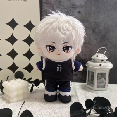 Anime BLUE LOCK Nagi Seihiro Cosplay Plush Cotton Doll Pendant Toy Party Gift