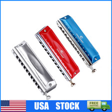 CONJURER Chromatic Harmonica   Valveless, 10 Hole, 40 Tones Mouth Organ for Kids