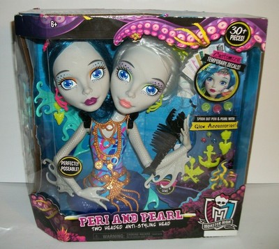 monster high peri and pearl serpentine styling head