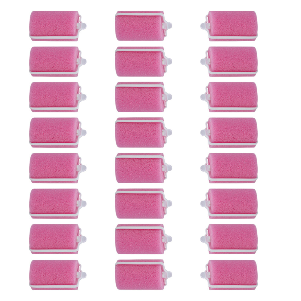 LIDOUK Selbsthaltende Lockenwickler – 10 Stück In Rosa, Für Volumen Ohne Hitze