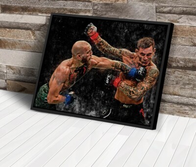 Conor McGregor vs. Dustin Poirier Poster 11x17 12x18 20x30 24x36''