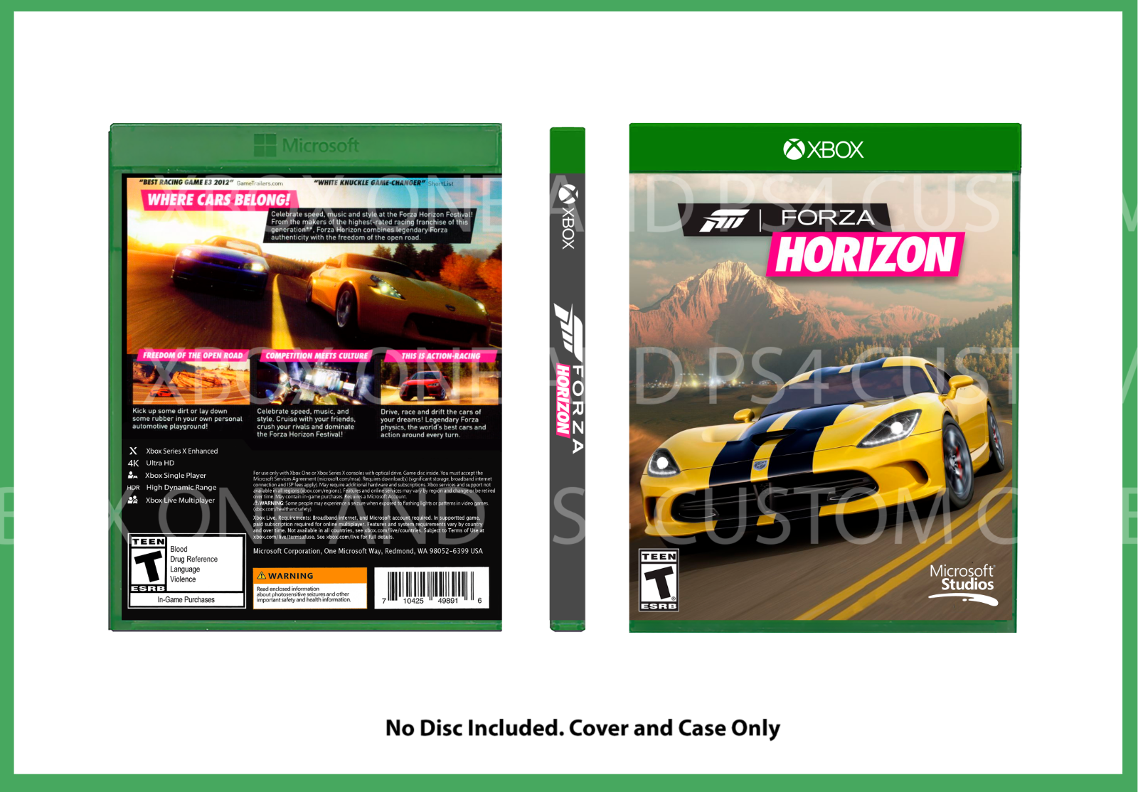  Forza Horizon - Xbox 360 : Microsoft Corporation: Video Games