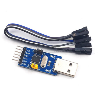 CH341T 2 in 1 USB to I2C/IIC/UART USB to TTL  MCU Serial Port Downloader Module