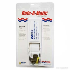 Rule-A-Matic Float Switch Model 35A Mercury Free 12-24-32 VDC Marine Boat Bilge