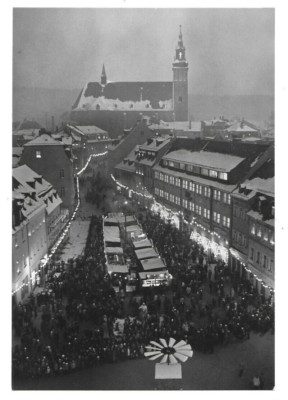 (13)  9412  SCHNEEBERG / ERZGEB.  --  ZUR WEIHNACHTSZEIT  1984