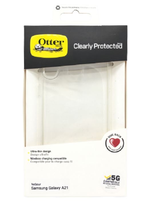 Clear Case A21 Samsung Otterbox Screen Protector Galaxy A21