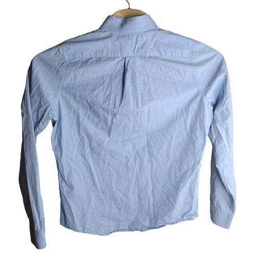 Boy's Abercrombie & Fitch Muscle Blue Shirt ( L ) Long Sleeve - Picture 2 of 7