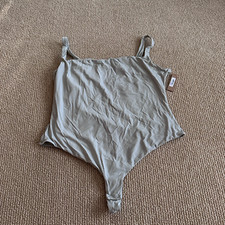 Skims Talc Fits Everybody Square Neck Bodysuit, Size 4X NWT