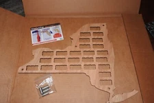 Wine Cork Traps New York State Wood Wine Cork Collector Display Great Gift NIB