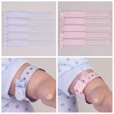 Realistic Newborn/Infant Hospital ID Bands Wristband Reborn Baby DIY Accessories