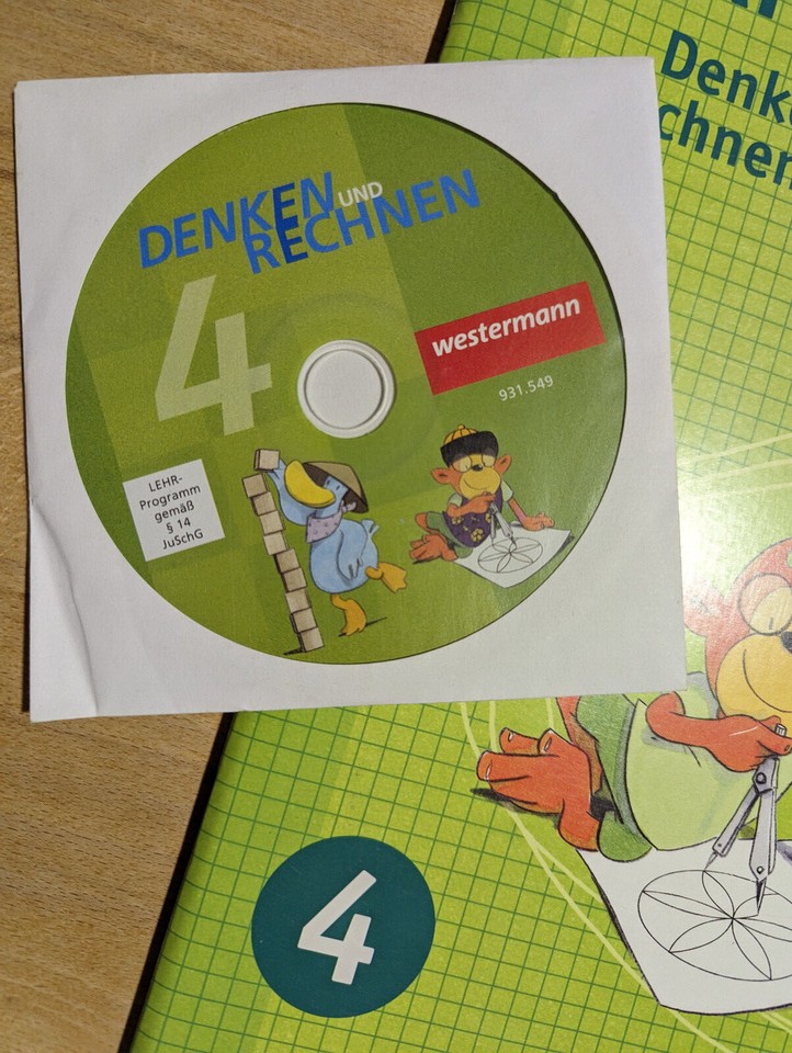 Arbeitsheft Denken Und Rechnen 4 Denken und Rechnen 4 * Arbeitsheft + CD + Förderheft * Mathematik 4
