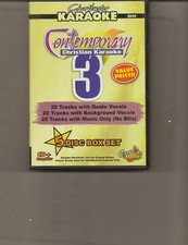 Karaoke CHARTBUSTER CONTEMPORARY CHRISTIAN 5 CD G Disc SET