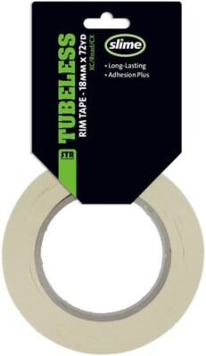 Slime 18mm Rennrad / Gravelbike Tubeless Tape - 65m Rolle