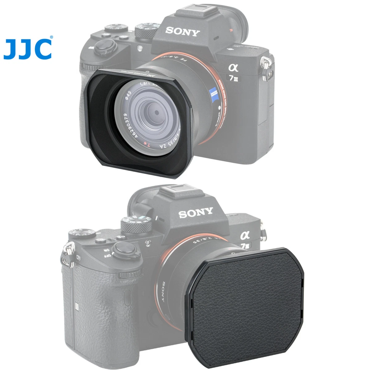 JJC Metal Bayonet Lens Hood for Sony Sonnar T*E 24mm F1.8 ZA (APS