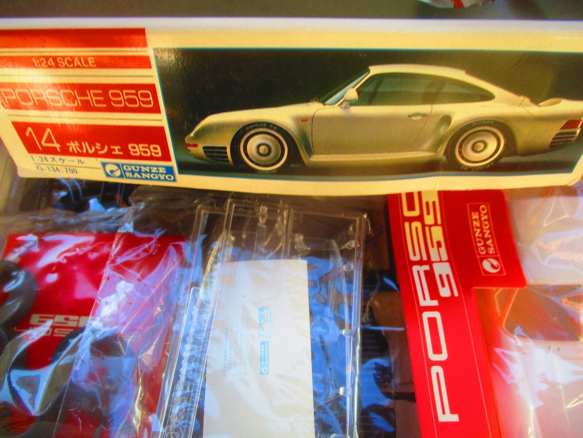 Maquette Gunze Sangyo 1/24 – Porsche 959, G 134 700, Japon