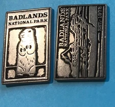 Badlands National Park Chipmunk Collectible Token