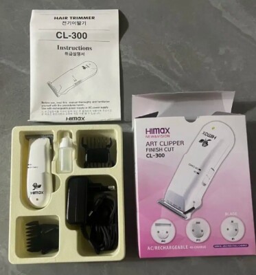 [HiMax] Art Hair Clipper Finish Cut CL-300 (for finish) / White