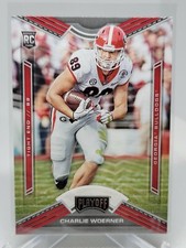 2020 Chronicles Draft Charlie Woerner Playoff Rookie RC #24 Georgia Bulldogs A3A