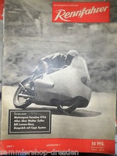 20183 Rennfahrer Die Motorsport-Illustrierte. Jahrgang 7 (1956) Heft 1 selten 