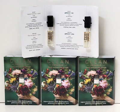 CLEAN RESERVE AVANT GARDEN COLLECTION (DUO PACK 4 Sand + 4 Rain SPRAY Vials)