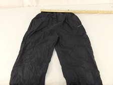 Children Youth Boy's Reebok Navy Blue Running Track Lined Athletic Pants 30913