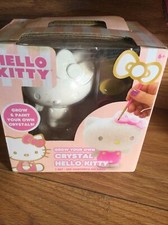 Sanrio Grow  PAINT YOUR OWN CRYSTAL HELLO KITTY SET NEW