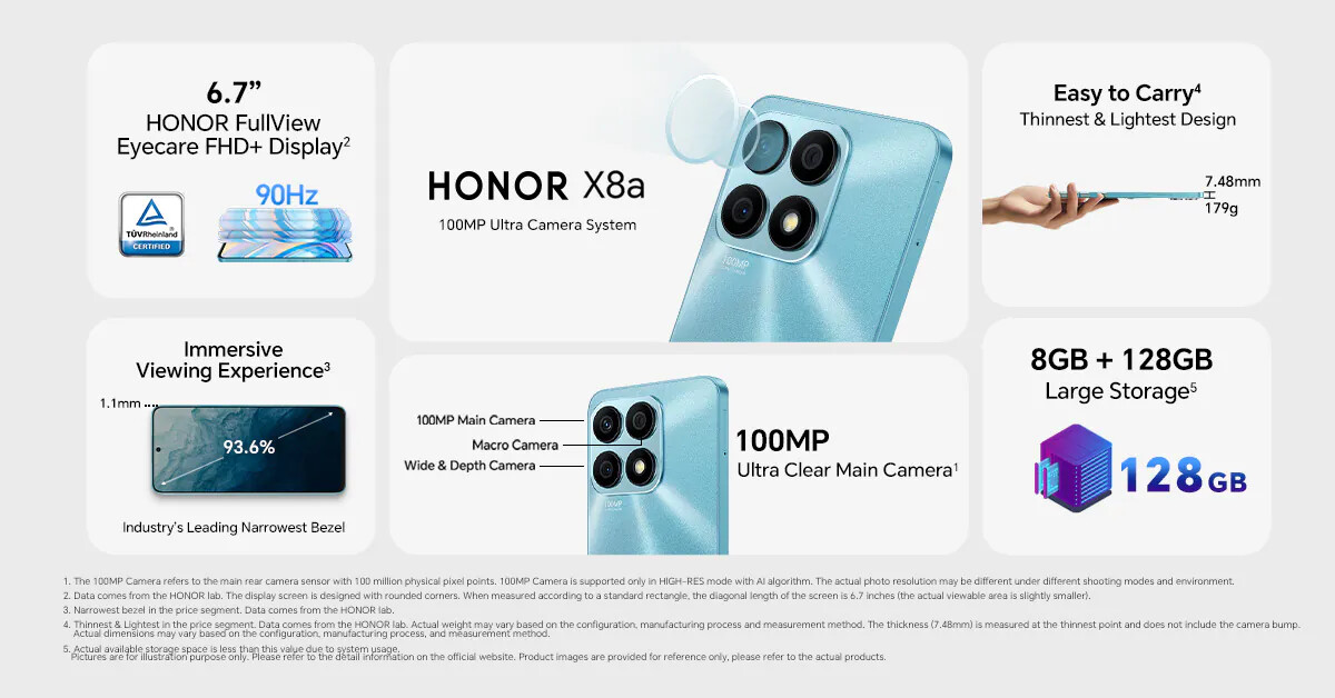 Honor X8a GLOBAL VERSION 6.7