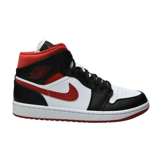Nike Air Jordan 1 Mid Scarper Sportive per Uomo, EU 42 - Rosse/Nere/Bianche  | Acquisti Online su eBay