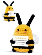 Bee Gifts Positive Crochet Animals: Birthday Gifts for Women Friends Sister