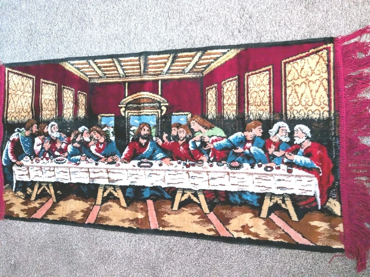 Last Supper Rug In Collectible Tapestries for sale | eBay