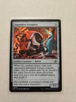 #ad Dauntless Scrapbot Edge of Eternities LP Uncommon Creature MTG $1.36