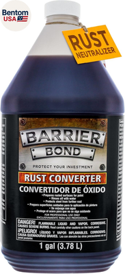 #ad Barrier Bond Rust Converter 1 Gallon Anti Rust Metal Coating Rustpoofing Pr $71.71
