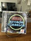 KONAMI ARCADE CLASSICS CIB PLAYSTATION 1 VIDEO GAME W/ MANUAL Sony PS1 TESTED