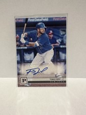 2018 Panini Chronicles Panini Signatures Tomas Nido #PS-TN (AU, RC)