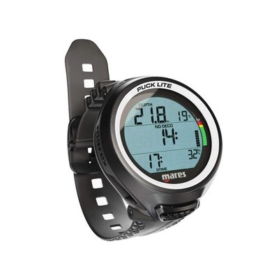 Mares Puck Lite Wrist Dive Computer - White - Nitrox/Gradient Factors 414172