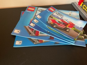 Lego City 60004 Fire Station - All Minifigs, Complete Set