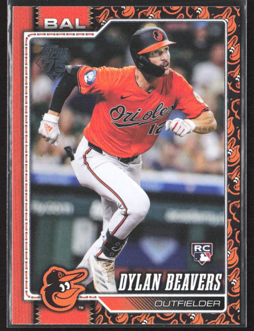 2026 Topps Series 1 #339 Dylan Beavers Team Logo Border SSP