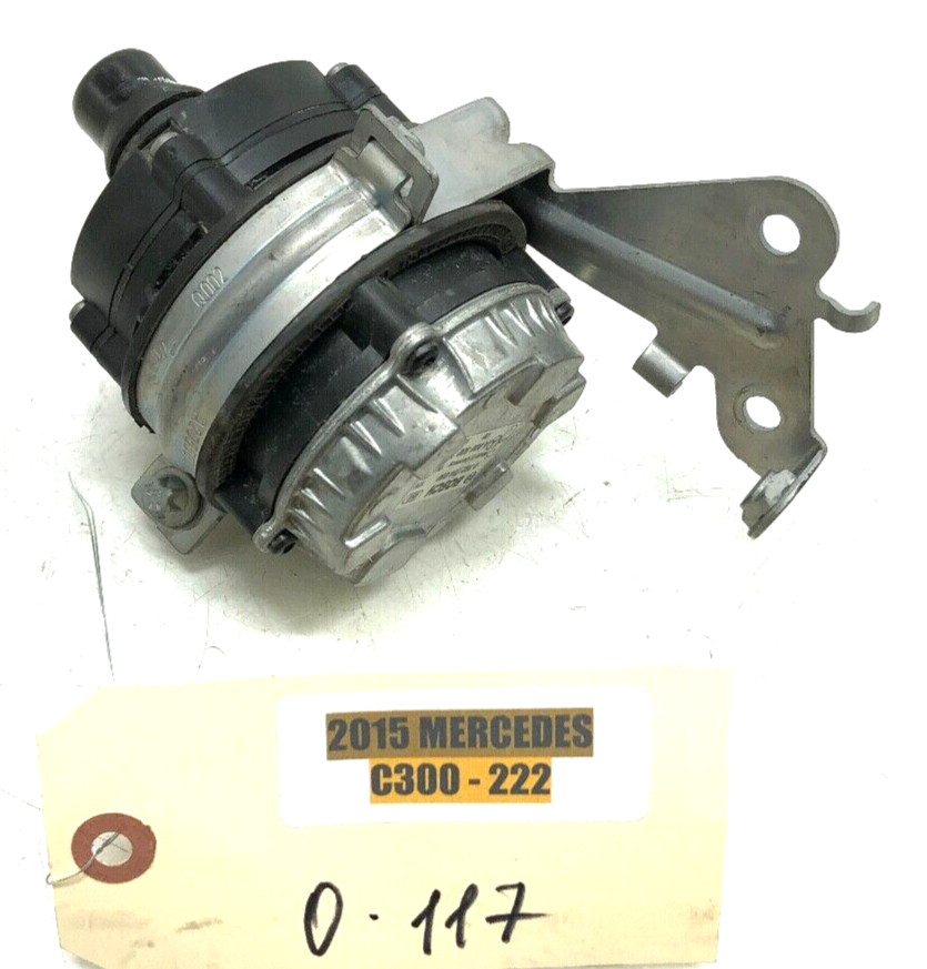 2015-2018 MERCEDES W205 C300 2.0L AUXILARY ELECTRIC WATER PUMP MOTOR OEM.