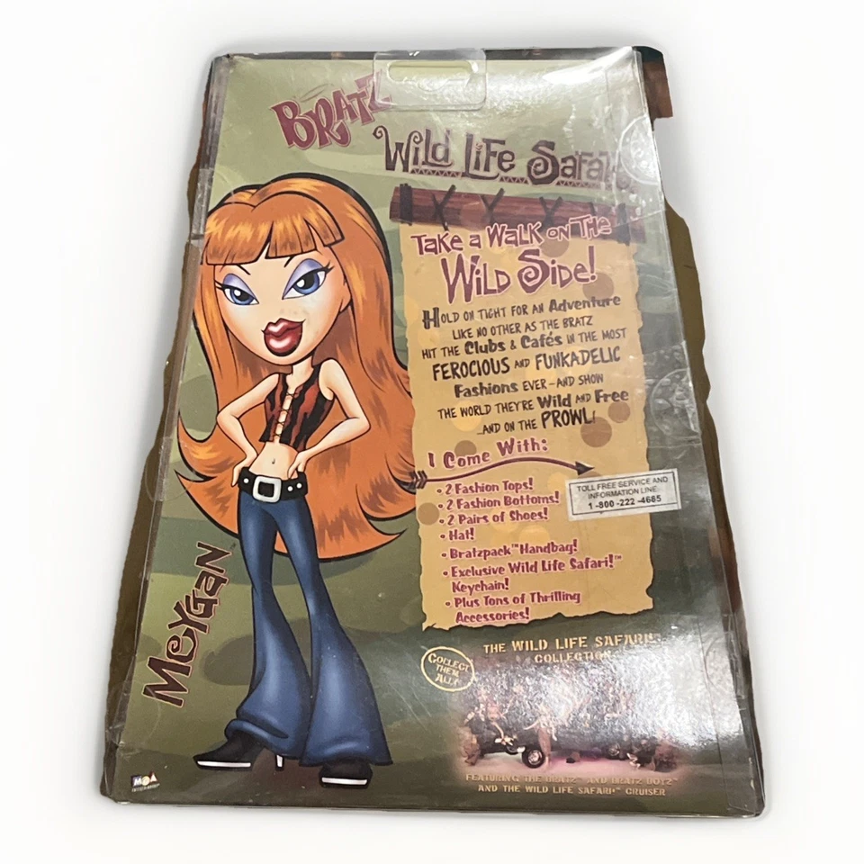BRATZ Wild Life Safari MEYGAN~2 Complete Outfits~MGA NIB 2004 - Image 2 of 3