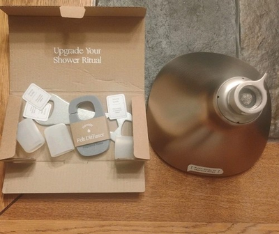 #ad Canopy Filter Shower head High Pressure Healthy Skin amp; Hair Brushed Nickle OB $65.50