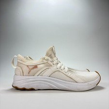 Puma Softride Sophia White Slip-On Running Sh...