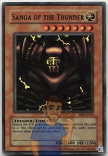 Sanga of the Thunder MRD-E025 Super Rare Unlimited Lightly Played Yugioh