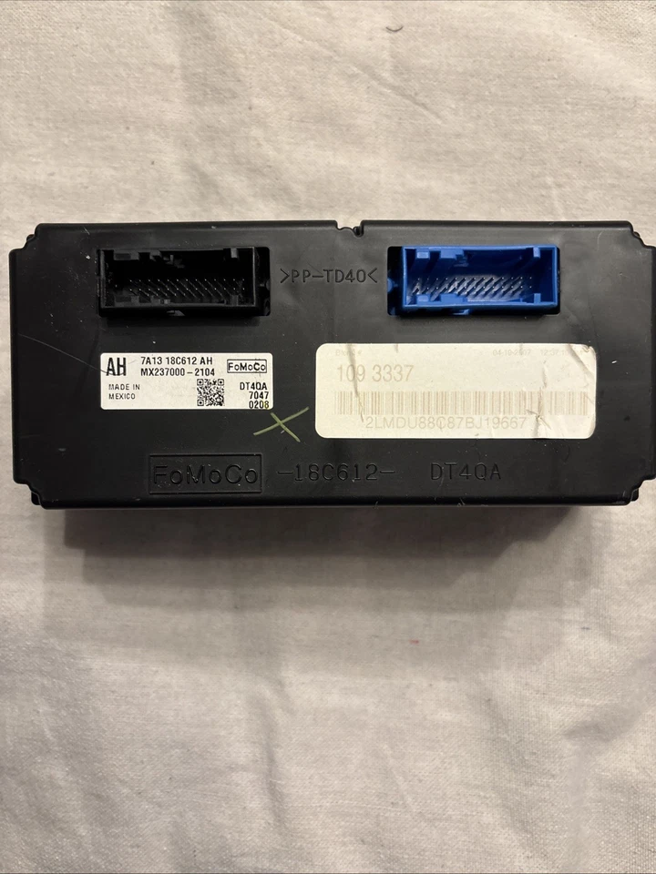 Lincoln MKX 2007-2010 calentador climatizador interruptor de temperatura control de clima 7A13-18C612 Foto 3 de 4